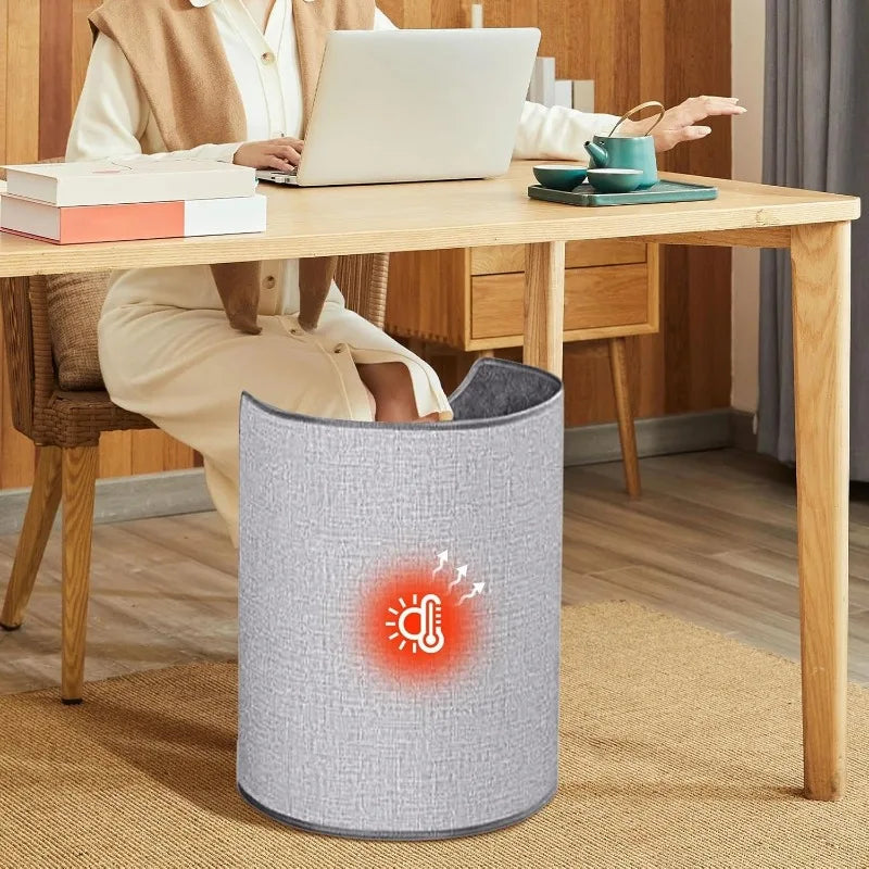 Silent Under-Desk Radiant Heat Cocoon